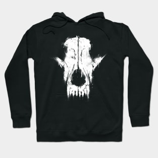 Wolf Skull Graffiti Hoodie